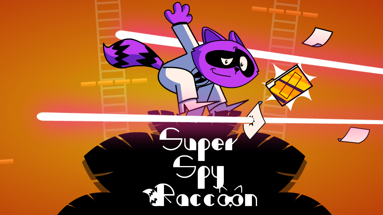 Super Spy Raccoon logo